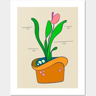 anthurium flowers Posters and Art